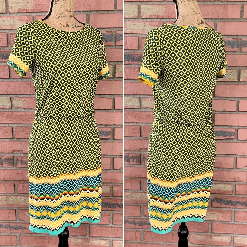 New Directions Casual Diamonds Dress Size SP